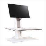 The Humanscale QuickStand converts a sitting desk into a Standing Desk