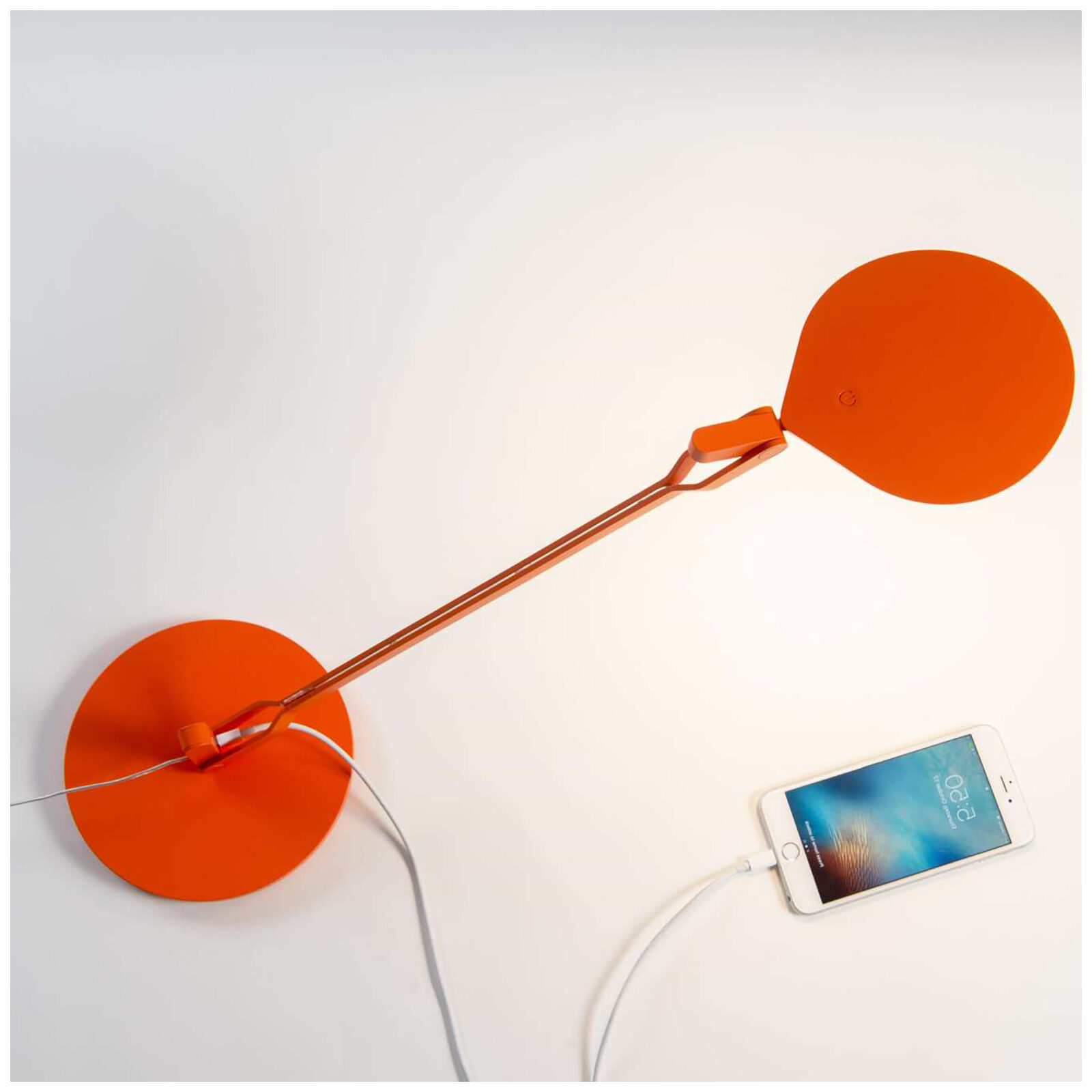 Splitty Desk Lamp Orange
