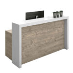 Deskmakers' custom reception desks