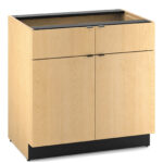 Cabinet for built in use