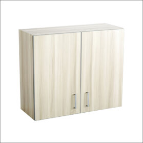 Modular, multi-use wall-mount cabinet for custom-configured storage
