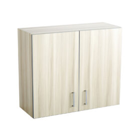 Modular, multi-use wall-mount cabinet for custom-configured storage