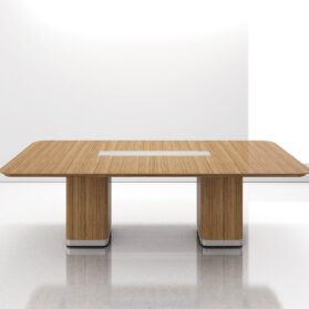 Krug Zebra Wood Conference Tables for conference rooms