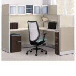 Hon's Accelerate series workstations are a versatile option when planning an office.
