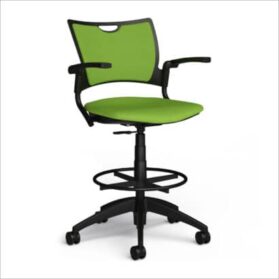 9 to 5 Bella Task Stool Lime Green