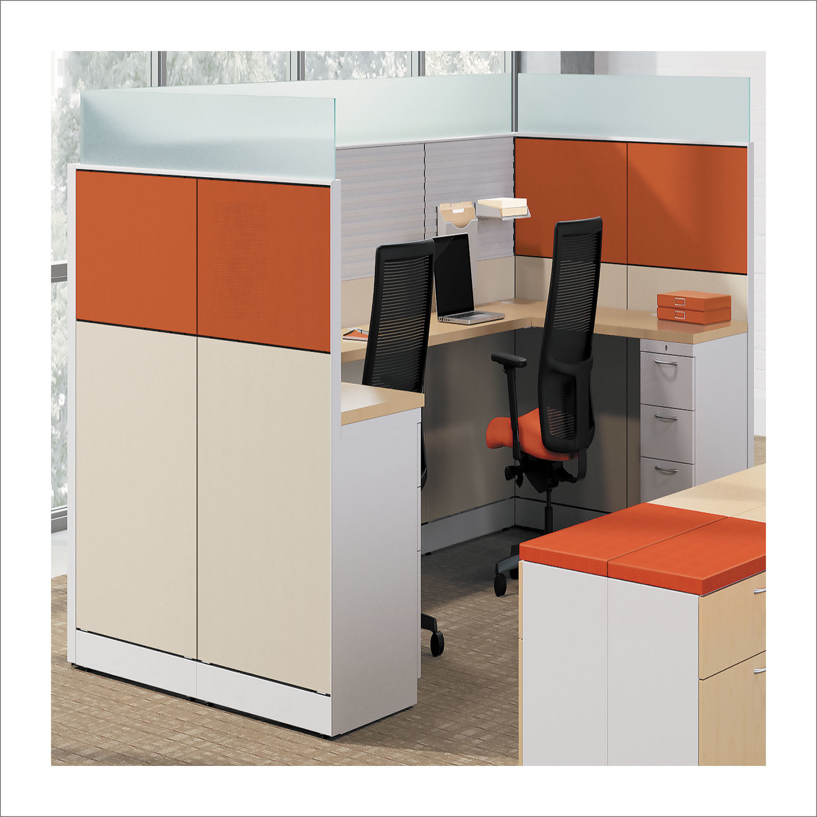 Hon Abound Reception Cubicles Trader Boys Office Furniture