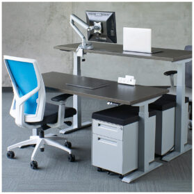 SitOnIt Seating Switchback 3-Stage Standing Desk