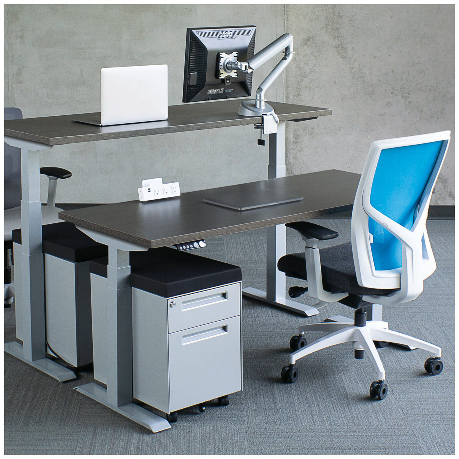 SitOnIt Seating Switchback 3-Stage Standing Desk