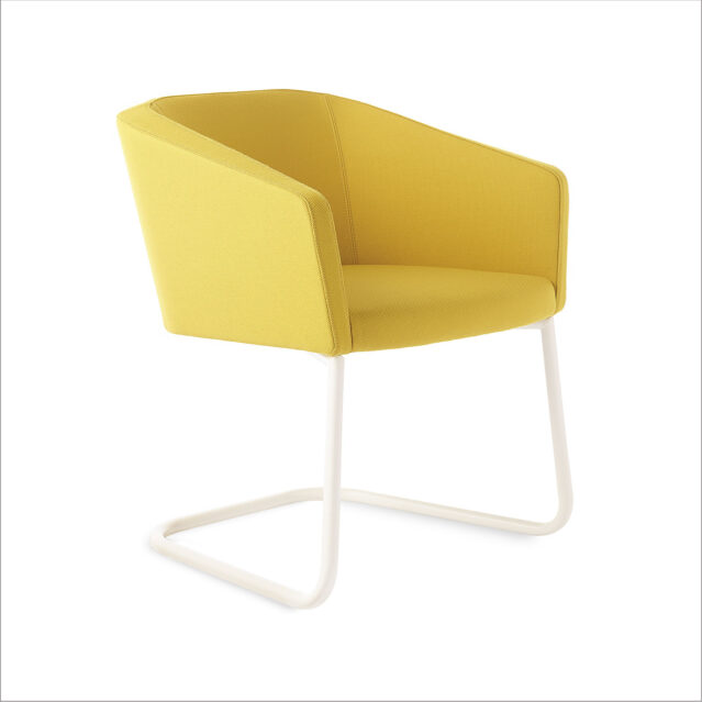 Stylex-Ridge-Series Yellow Accent Chair