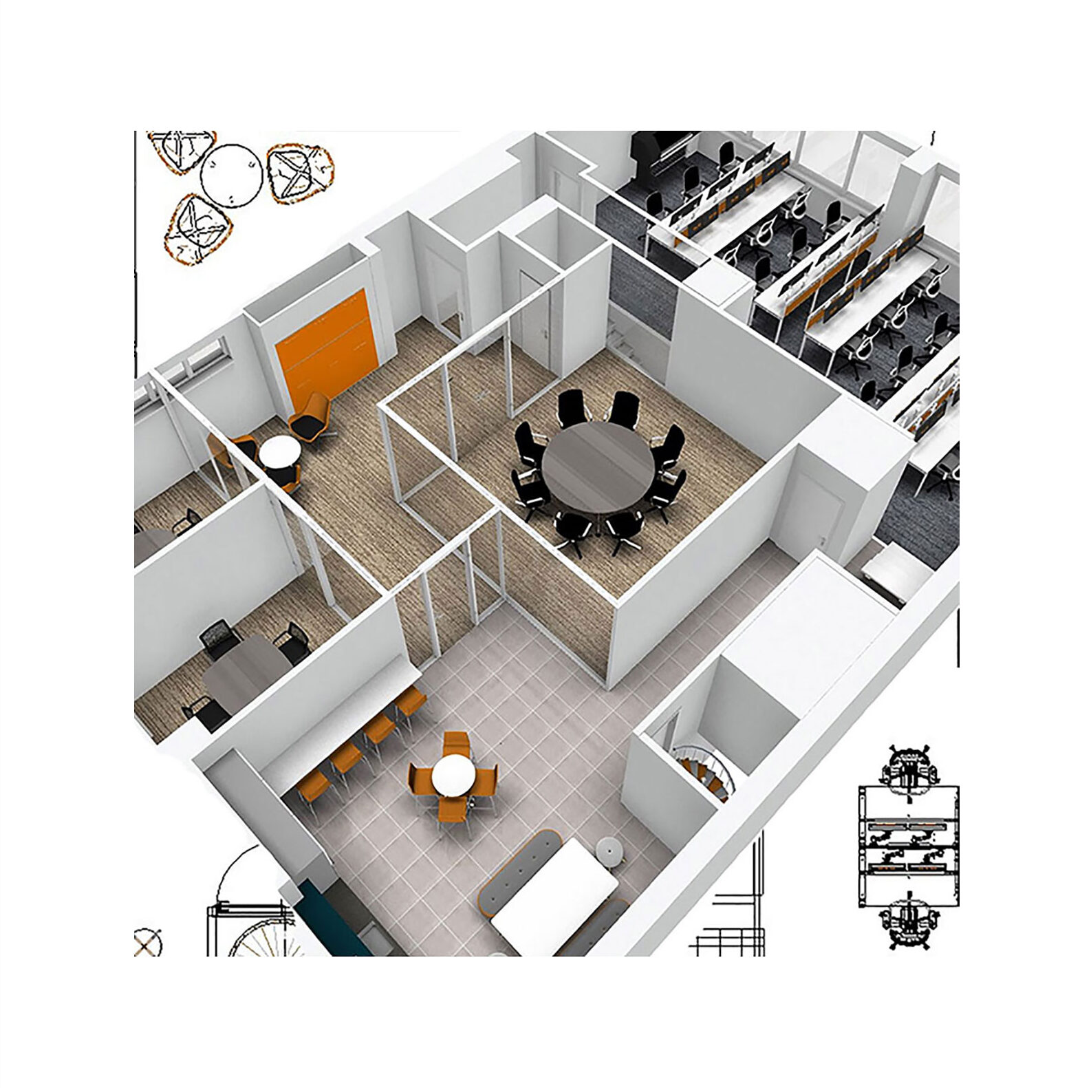 Trader Boys Office Furniture Free Space Planning