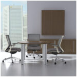 Cherryman Verde Conference Table For those offices on a Budget