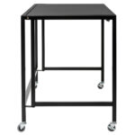 Christal-Desk-27279BLK Side