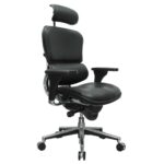 Executive Leather Chair With Headrest