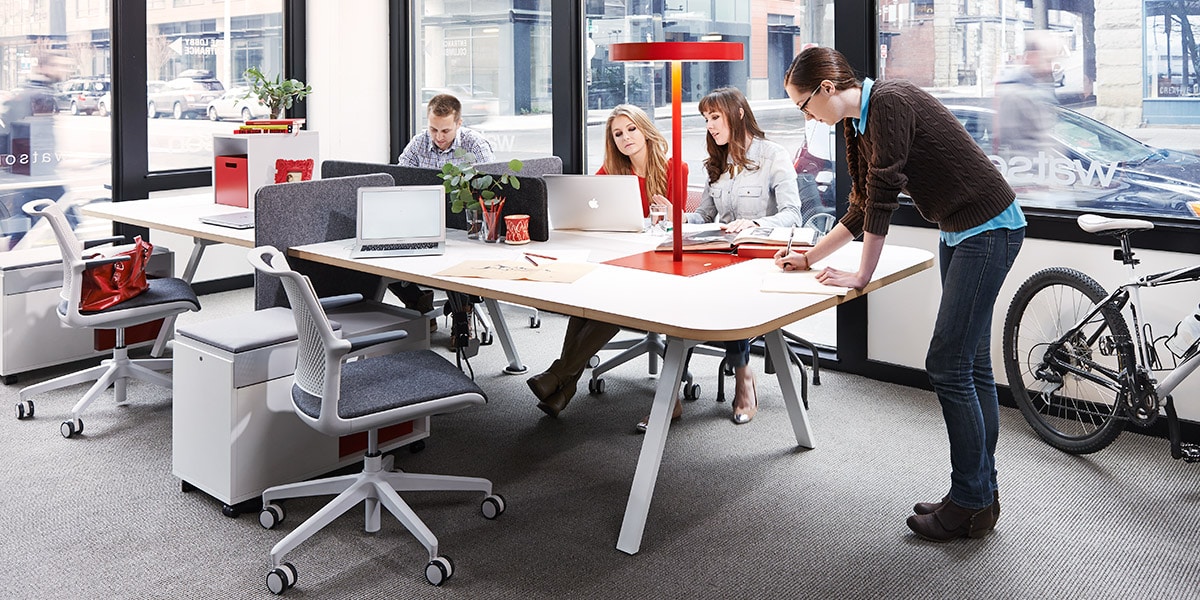 Use Watson Furniture for open office plans