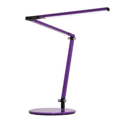 Z-Bar Desk Lamp Purple