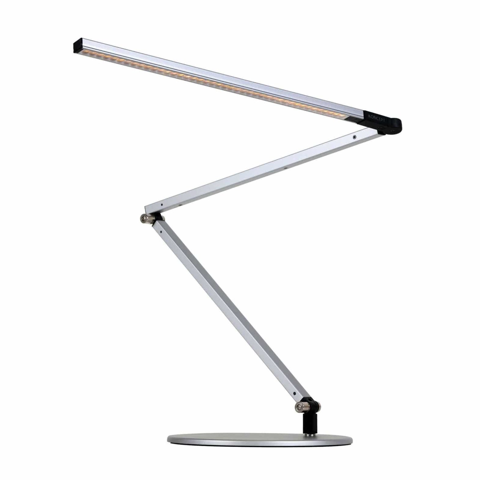 Z-Bar Desk Lamp Silver