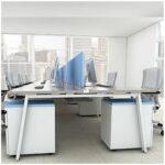 X-Bench for open-plan offices