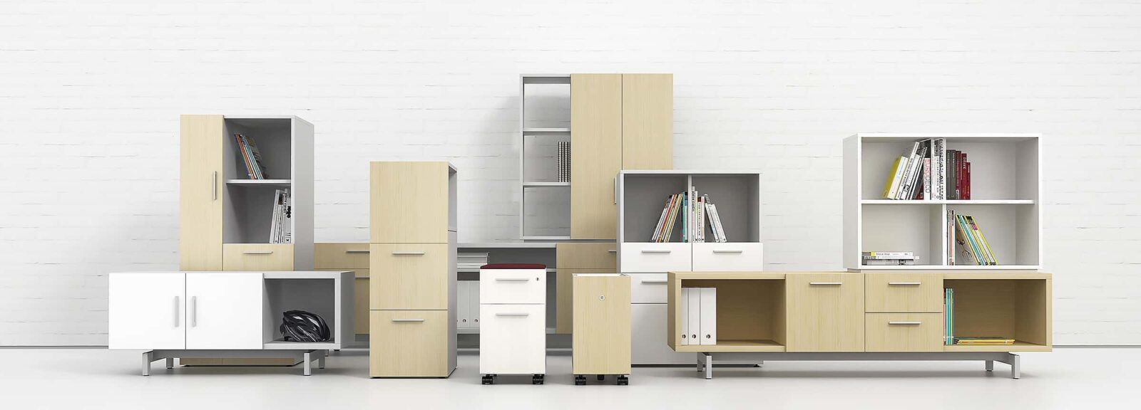Quality Office Furniture Los Angeles, Trader Boys, Rated # 1 in sales of Watson Zo storage elements.