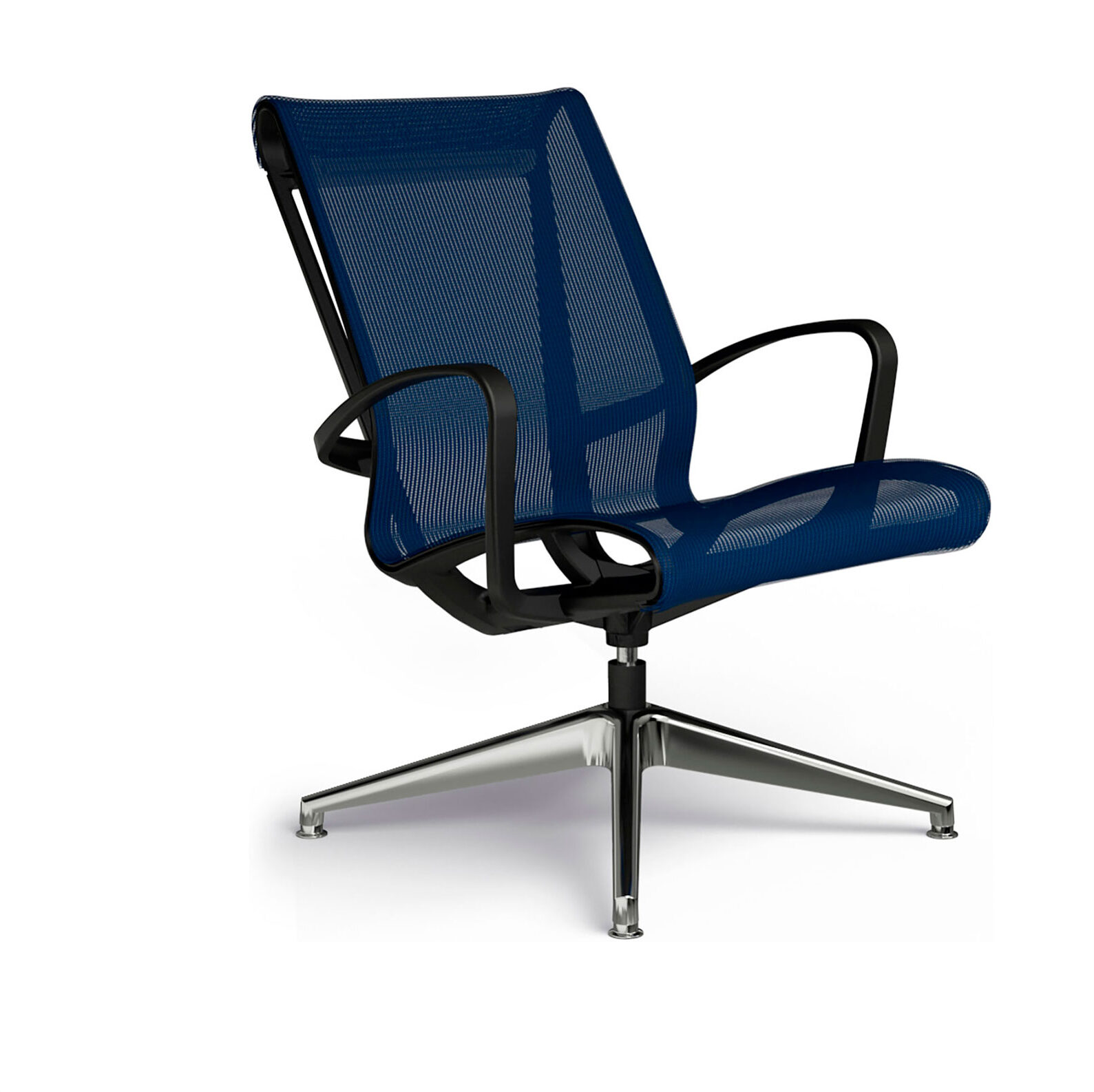 Cydia Blue Mesh Lounge Chair